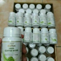 Jual Promo Obat Pelangsing Herbal Hendel Exitox Green Coffe Bean Coffee Murah
