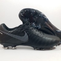 Sepatu Bola Nike Tiempo Legend VII All Black FG Replika Import