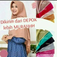 Jual Daily Khimar Hijab Jilbab Kerudung Bergo Instan Syari Pet Antem Wolfis Murah