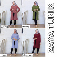 Promo Pakaian baju pesta wanita ZAYA TUNIK