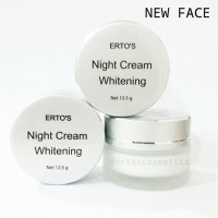 ERTOS Night Cream Whitening/ ERTO'S Night Cream BPOM Or Limited