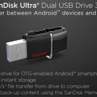 SanDisk Dual USB Drive 3.0 32GB | Flashdisk OTG Android PC 32 GB Ultra