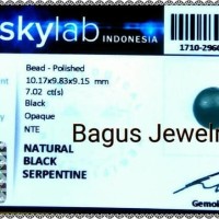 Gelang Black Jade Bian Stone Batu Kesehatan Natural Giok Hitam