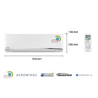PANASONIC AC 1 PK U10TKP ion INVERTER PASANG PIPA 3M, RESMI