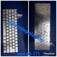 jual keyboard laptop acer aspire ultrabook P3-171 silver tanam