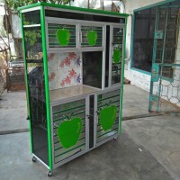 Vin living Rak Piring Super 2P Aluminium Keramik - Harga Murah