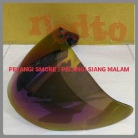 Kaca Helm KYT(JET, Z SOLID, DJMARU GALAXY SLIDE) (S-R) (Tanpa Rachet)
