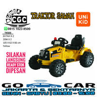 Mainan Mobil Aki Traktor Sawah TK503 Unikid 503 2 Dinamo Khusus Gocar