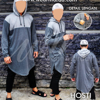 Jual Kurta Kaos Gamis Pakistan Longline Baju muslim Baju koko Pria ABU Murah