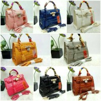 Termurah Tas Hermes Kelly croco 25cm Semprem