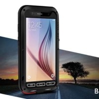 LOVE MEI LUNATIK Samsung Galaxy S6 S7 Flat cover case hp casing bumper
