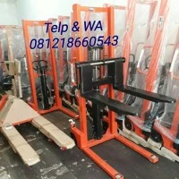 hand forklif / hand lift / alat angkat / hand stacker manual bisa COD