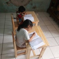 MEJA BELAJAR ANAK TK/SD, 2 KURSI, MEJA 1