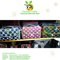 Tas Aceh PEO08 / Tas Bordir Aceh / Dompet Pesta Aceh / Dompet Bordiran