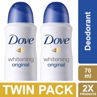 Jual Dove Deodorant Spray Original 70ml - Twin Pack Murah