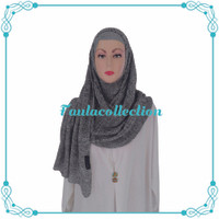 Kerudung Jilbab Pashmina Rajut Instan
