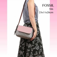 Tas Wanita Fossil Harper *Stripe Zigzag* Import / 586#A427