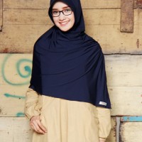 Marisha Bergo Navy Uwais Hijab