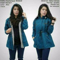 terlaris jaket parka wanita pria jaket dingin tosca tua ladies cewe p