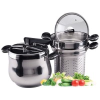 PANCI PRESTO STAINLESS 5 FUNGSI OXONE OX1060F STEAMER PRESSURE COOKER