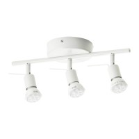 Kap Lampu Sorot Gantung Plafon IKEA TROSS Putih Promo