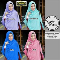 Jilbab instan bergo no pet Syiria mecca
