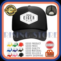 TOPI PRIA TRUCKER EIGER AUTHENTIC BASEBALL SNAPBACK - Dipilihaja-shop