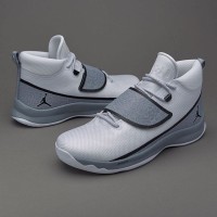 Sepatu Basket Jordan Super Fly 5 PO White