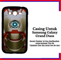 Casing Samsung Galaxy Grand Duos ironman 2 Custom Hardcase