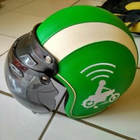 BOGO kulit Helm Driver gojek