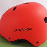 HELM SEPEDA BMX PROLOGO ANAK MERAH RED KIDS HELMET BICYCLE
