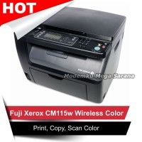 Printer Fuji Xerox CM115w Wireless Color Laser Multifun Murah