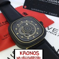 JAM TANGAN PRIA SEVENFRIDAY P3-01 AUTOMATIC BLACK SWISS ETA 1:1 CLONE