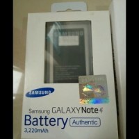 Original 100% Battery Batere Batre Baterai Samsung Galaxy Note4 Note 4