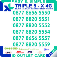 harga Perdana Cantik Xl Nomor Xl 4g Triple 5 - X | Simpati Indosat Tri Axis