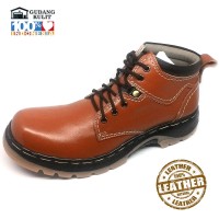 Sepatu Boots Kulit Sapi Asli Pengrajin Sukaregang Garut
