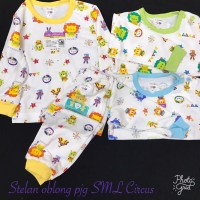 LIBBY Setelan Panjang S,M,L kecil (6-18 bulan) Pakaian Bayi Libby (1)