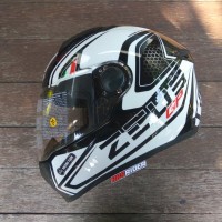 Helm Zeus Z811 GP AL1 Black White