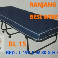 RANJANG LIPAT BESI SERBA GUNA-FOLDING BED(FREE ONGKIR JATIM-JATENG)