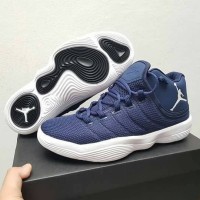 SEPATU BASKET AIR JORDAN SUPER FLY 6 HIGH NAVY WHITE