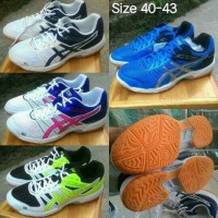 Asics Gel Rocket Original(Sepatu Badminton, Bulutangkis, Tennis, Voli)