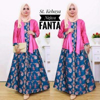 model baju muslim gamis terbaru dan modern SET KEBAYA NAJWA FANTA