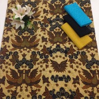 KKK424 Kain Batik Katun & Embos Motif Cantik Bawahan Kebaya Wisuda Mod
