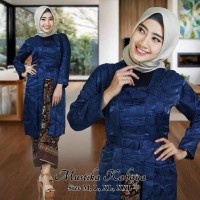 SETELAN KEBAYA KUTU BARU EMBOS JAGUARD GAMIS by VISKA NEW DONGKER