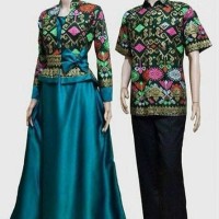 TERBARU sarimbit gamis batik prodo 458 MURAH MERIAH