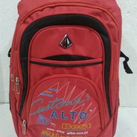 Tas ransel sekola laptop alto merah. Tas kerja laptop alto merah
