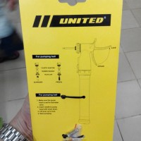 POMPA TANGAN SEPEDA MERK UNITED BISA UNTUK POMPA BOLA JUAL MURAH