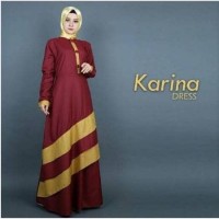 hitam marun kuning abu maxi gaun baju pesta muslim gamis casual elegan