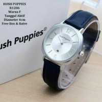 Jam Tangan Hush Puppies Wanita Premium Quality Warna Navy