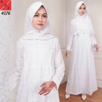 Baju Gamis Putih Baju Manasik Baju Umroh Baju Haji Baju muslim wanita